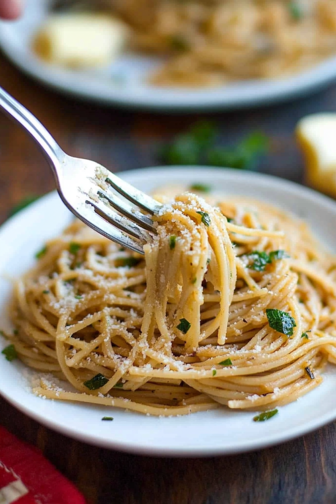 garlic butter pasta