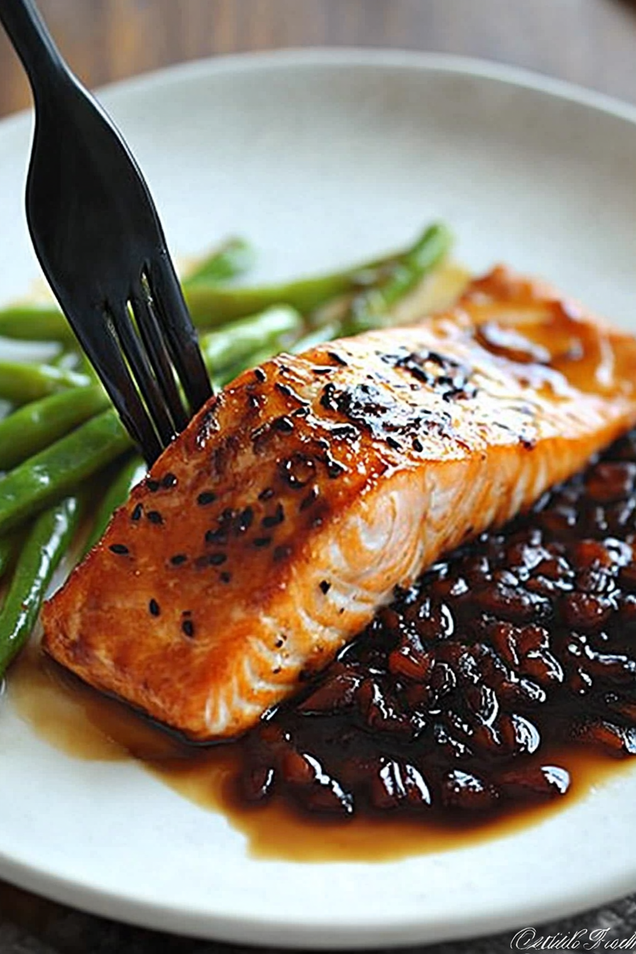 glazed salmon