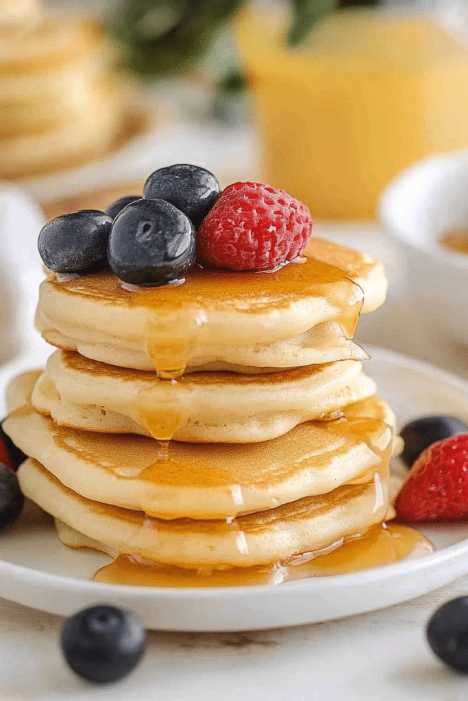 mini pancakes