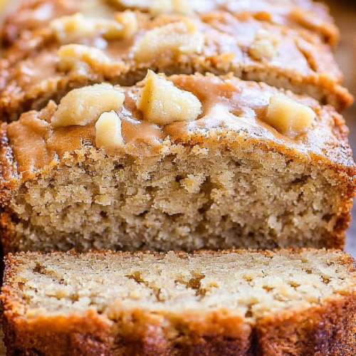 peanut butter apple banana bread