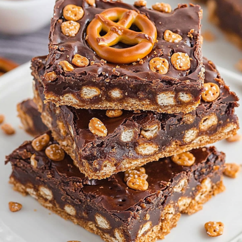 pretzel bars
