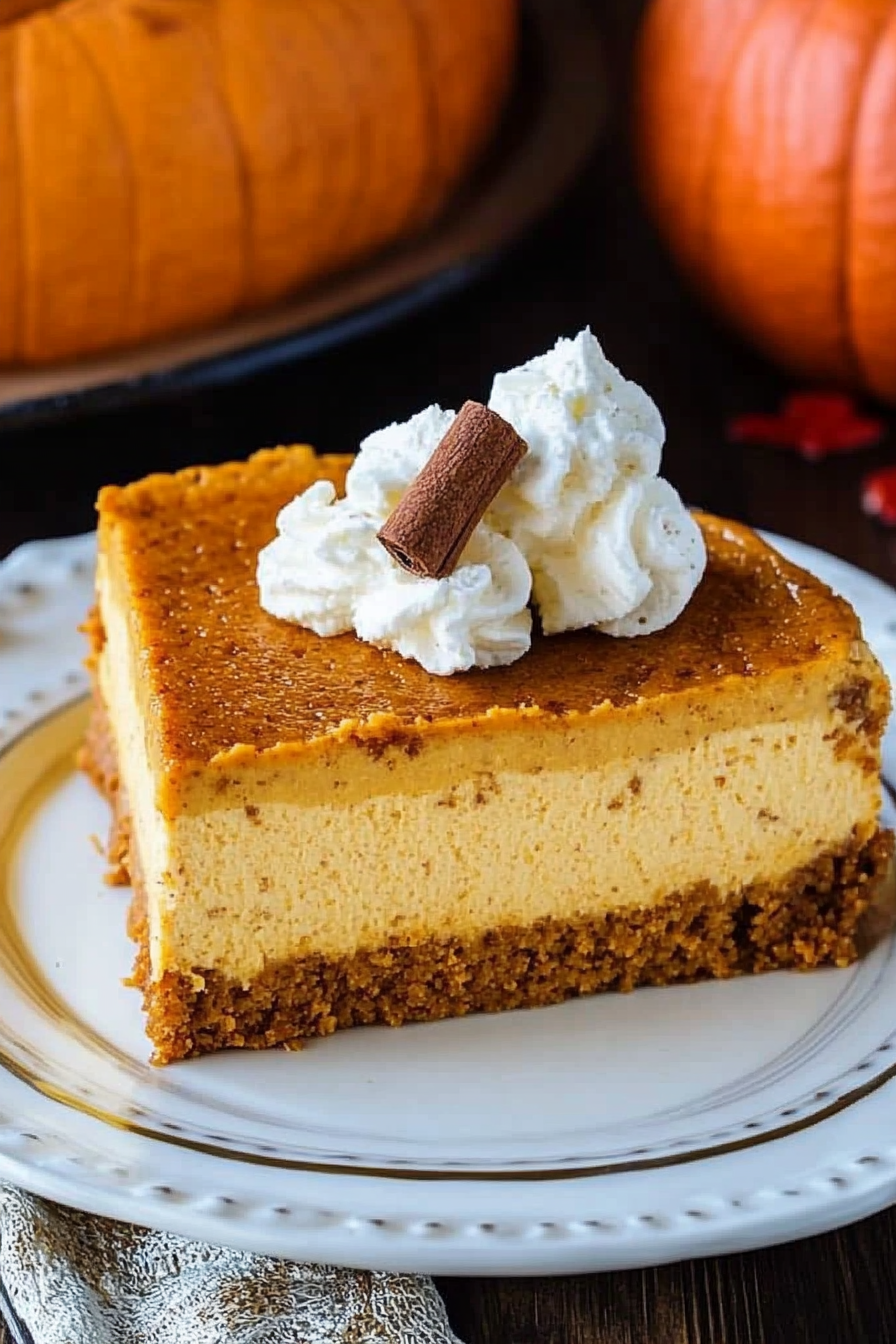 pumpkin cheesecake