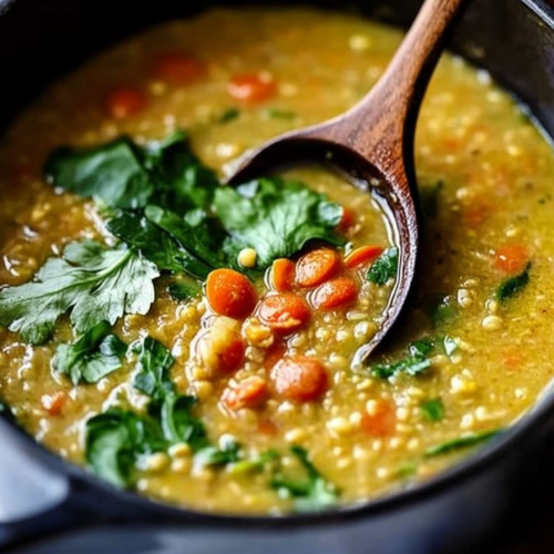 red lentil soup