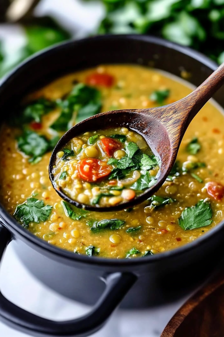 red lentil soup