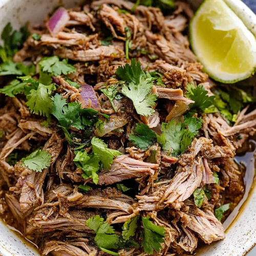 slow cooker pork carnitas