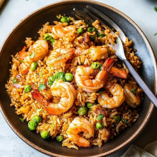 spicy shrimp fried rice