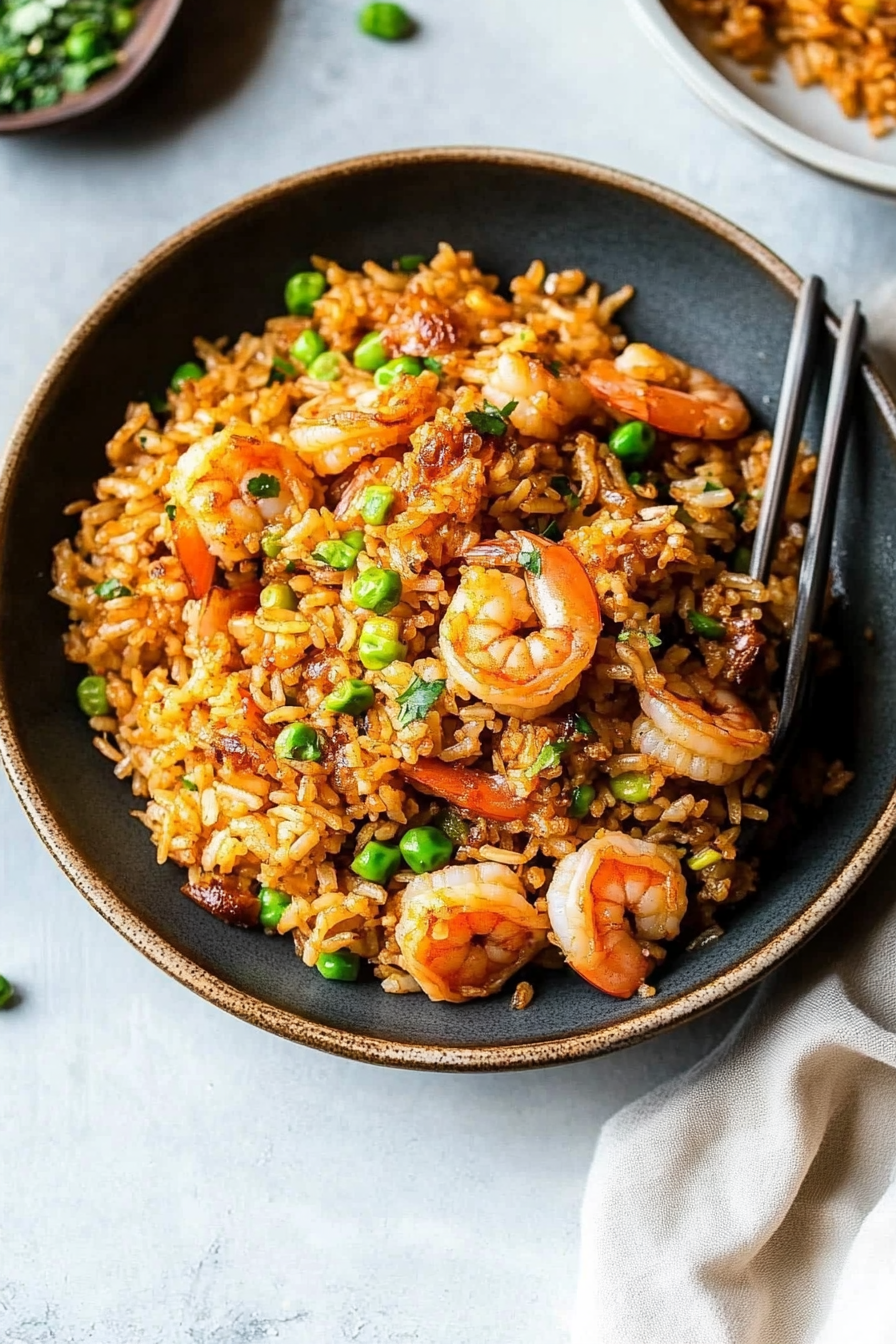 spicy shrimp fried rice