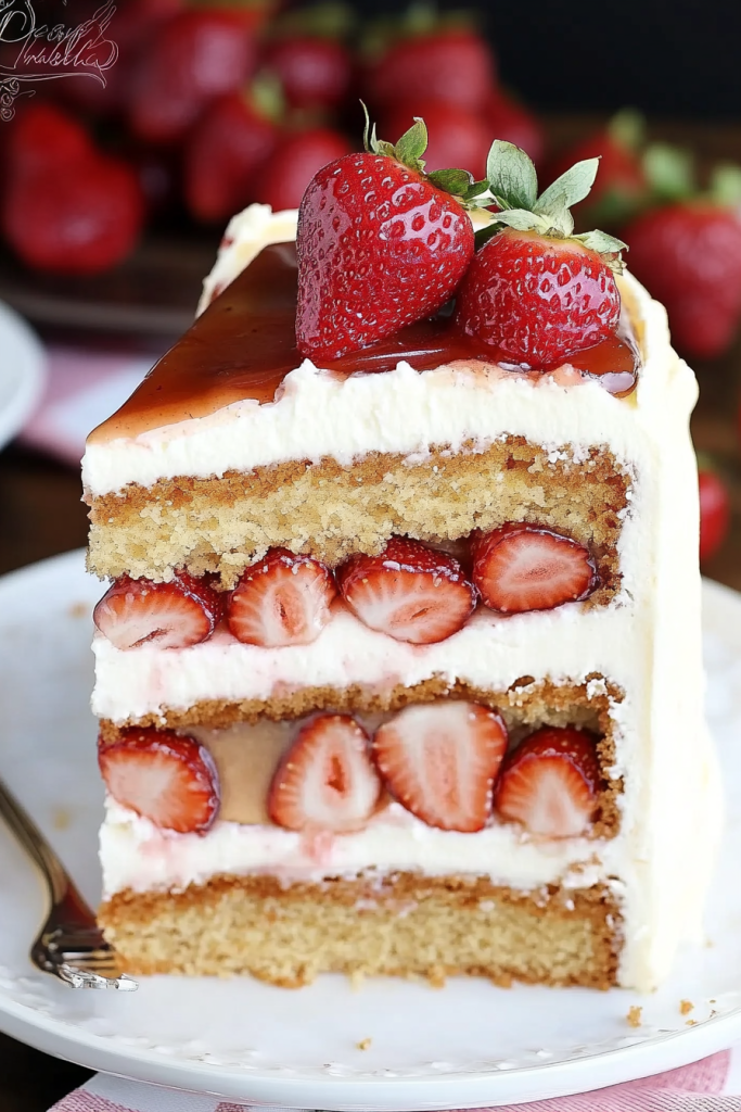 strawberry cake