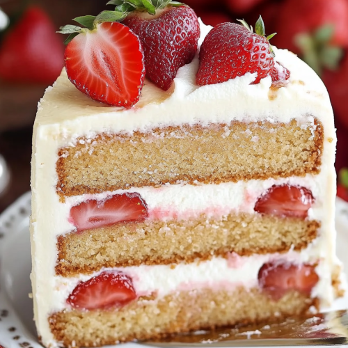 strawberry cake