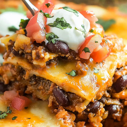 taco lasagna