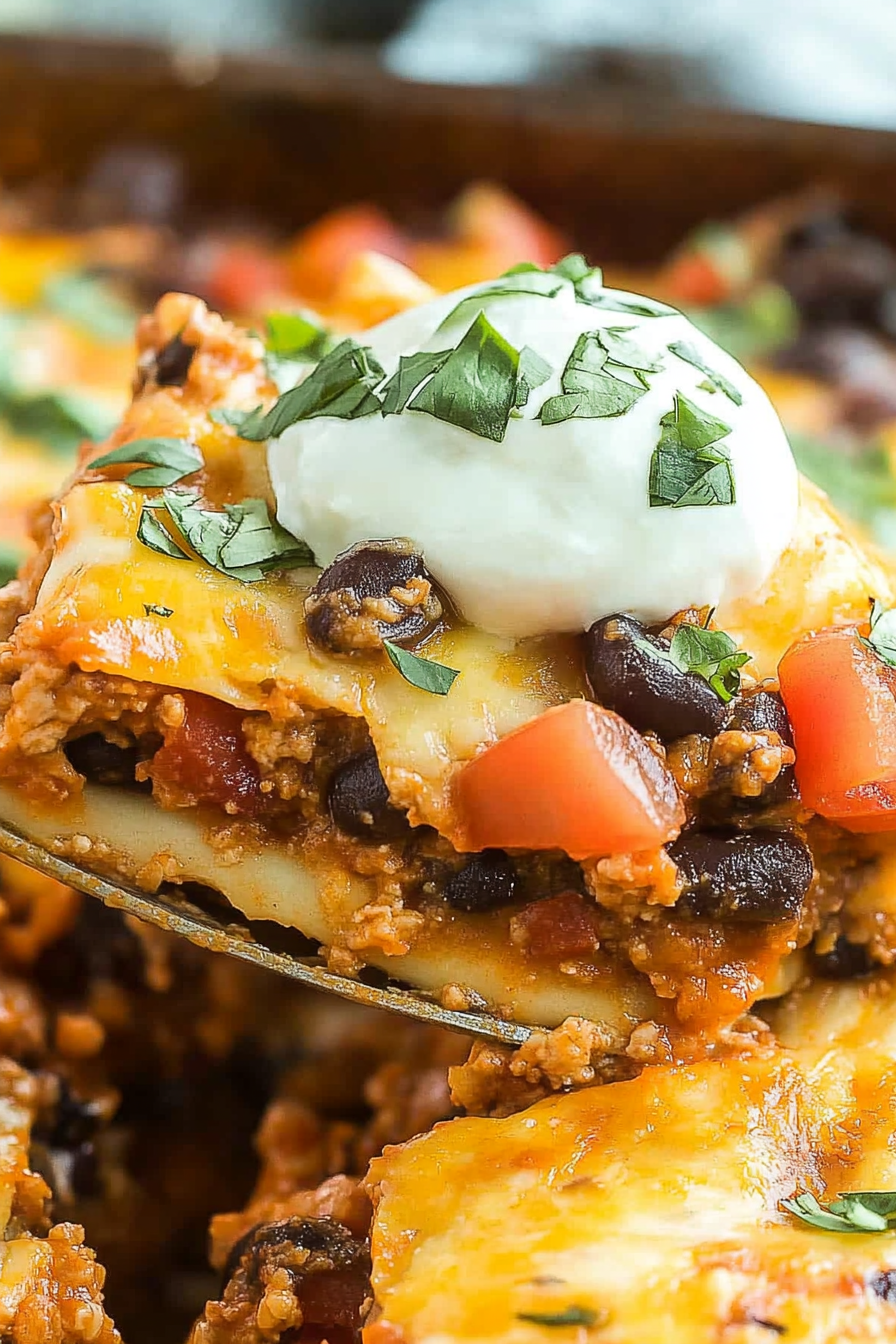 taco lasagna