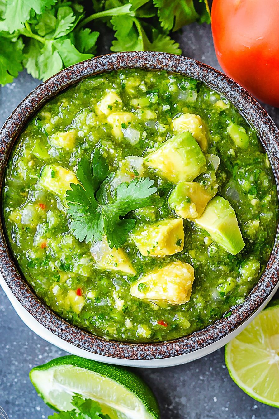 tomatillo avocado salsa