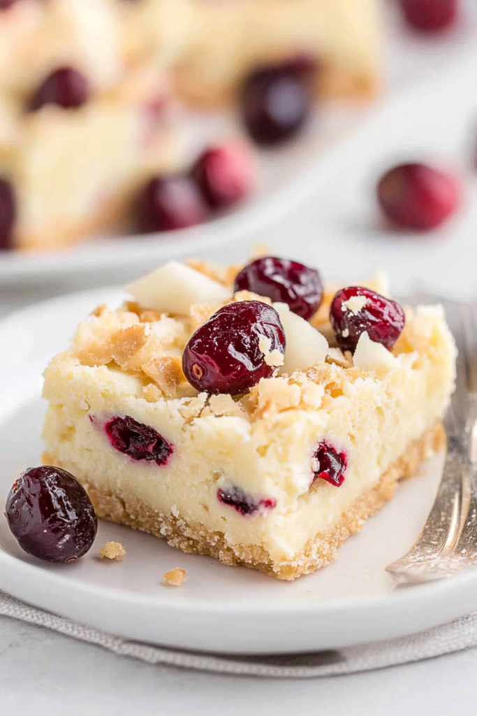 white chocolate cranberry
