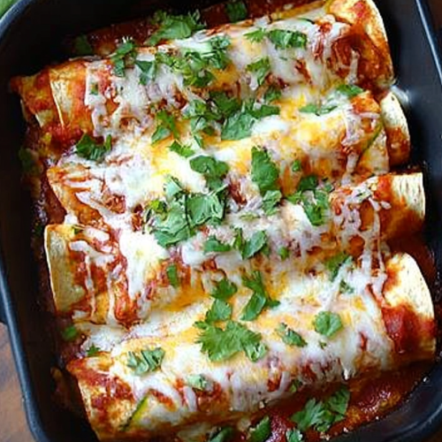 zucchini enchiladas