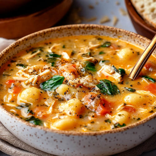 Chicken Gnocchi Soup
