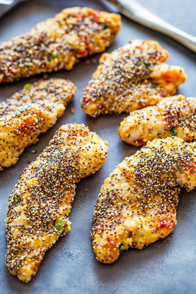 Everything Bagel Chicken Tenders