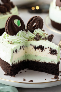 Thin Mint Cheesecake