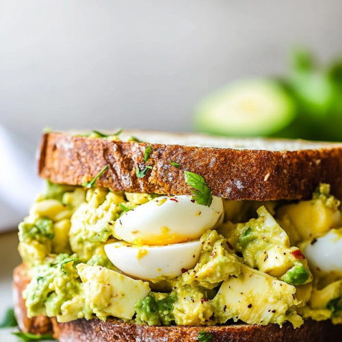 avocado egg salad