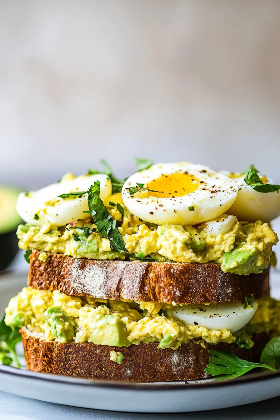 avocado egg salad