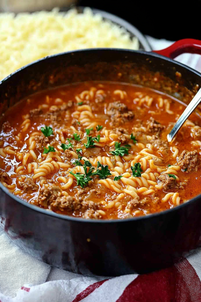 lasagna soup