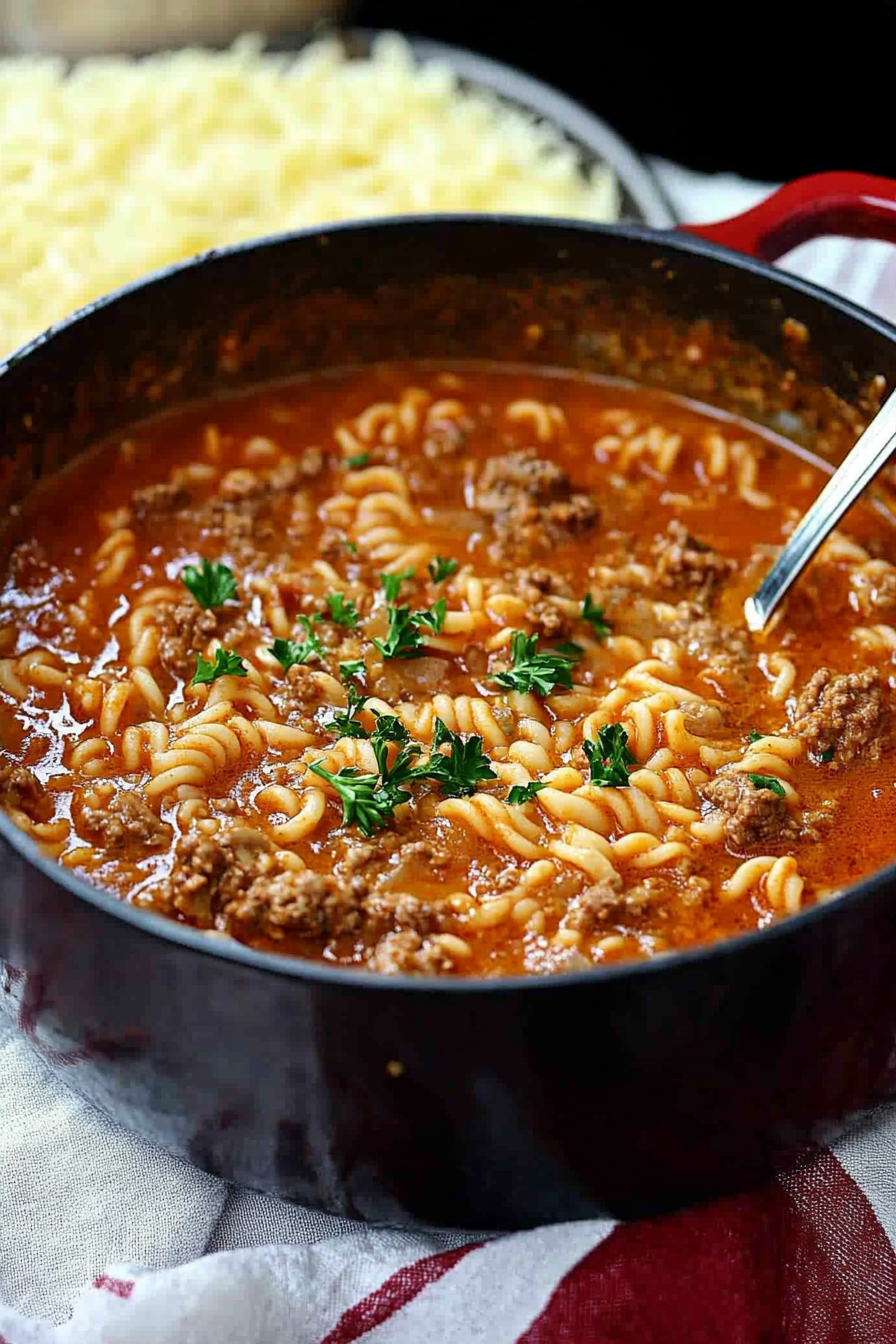 lasagna soup