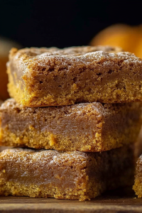 pumpkin snickerdoodle brownies
