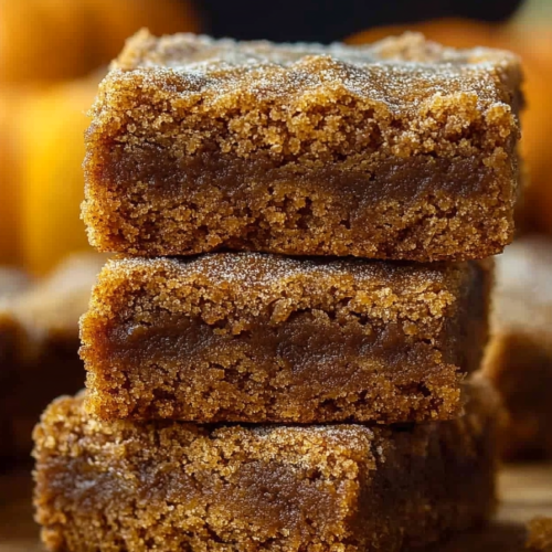 pumpkin snickerdoodle brownies