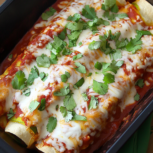 zucchini enchiladas