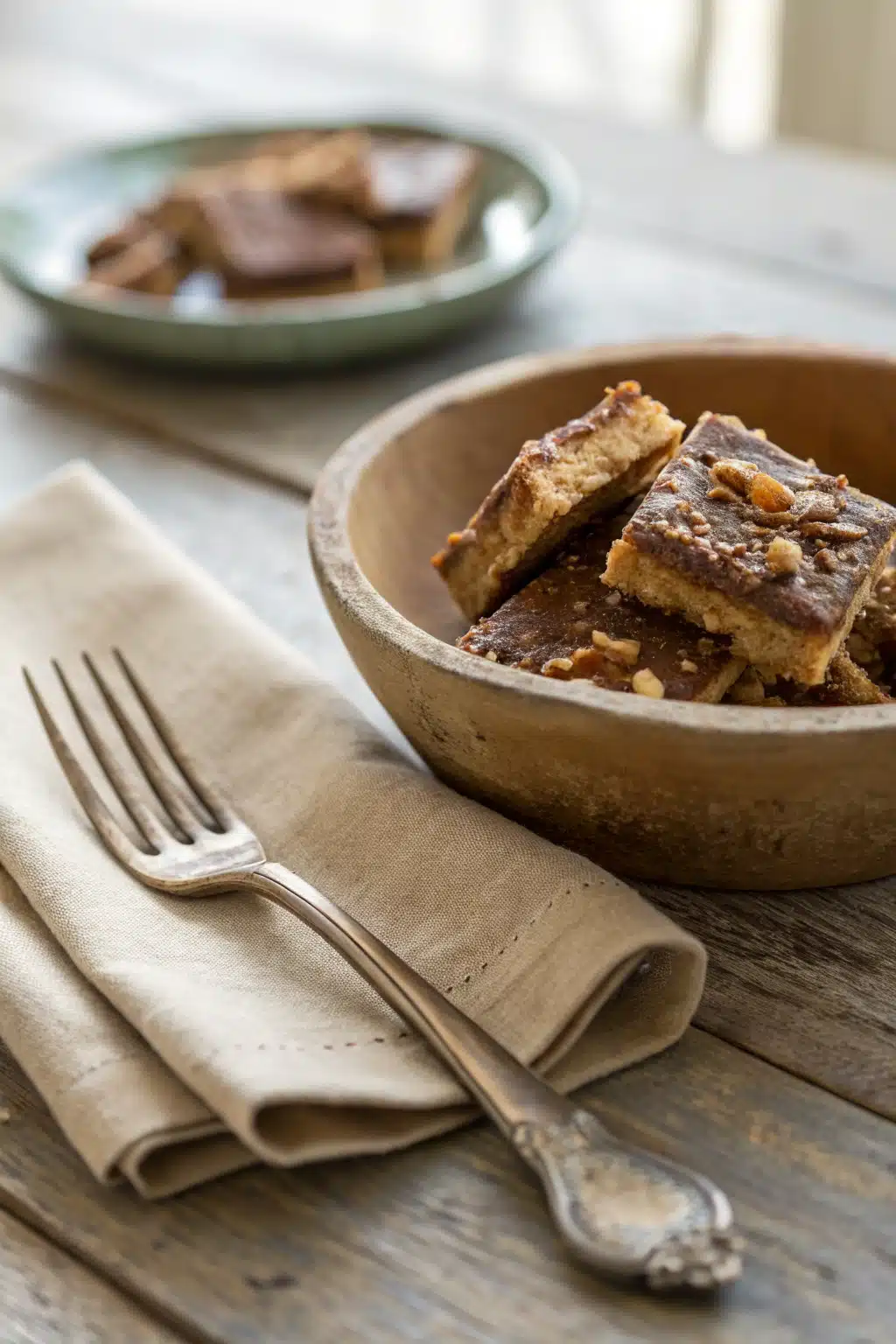 Graham Cracker Toffee ingredients organized and measured on kitchen counter
