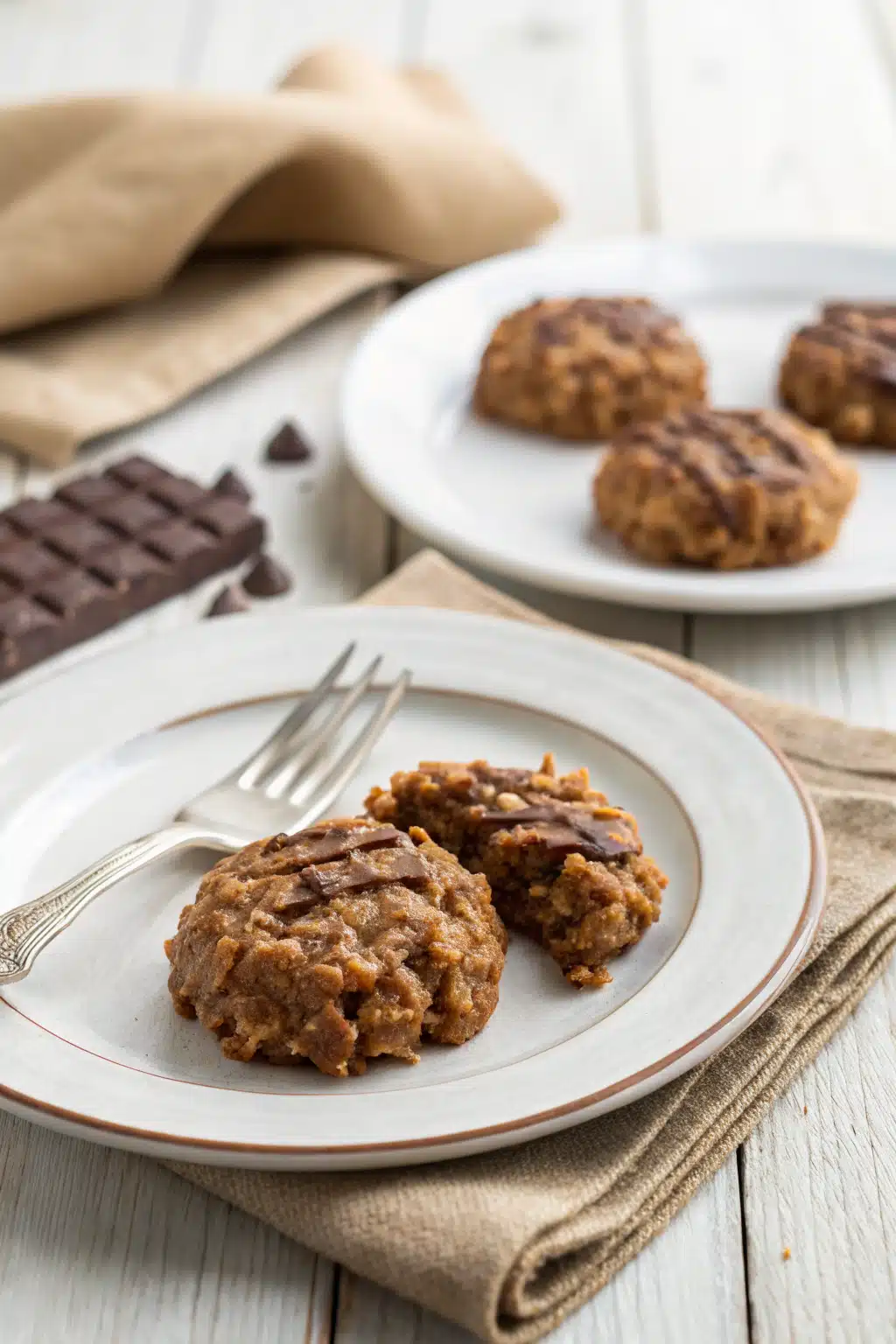 Peanut Butter No Bake Cookies ingredients organized and measured on kitchen counter