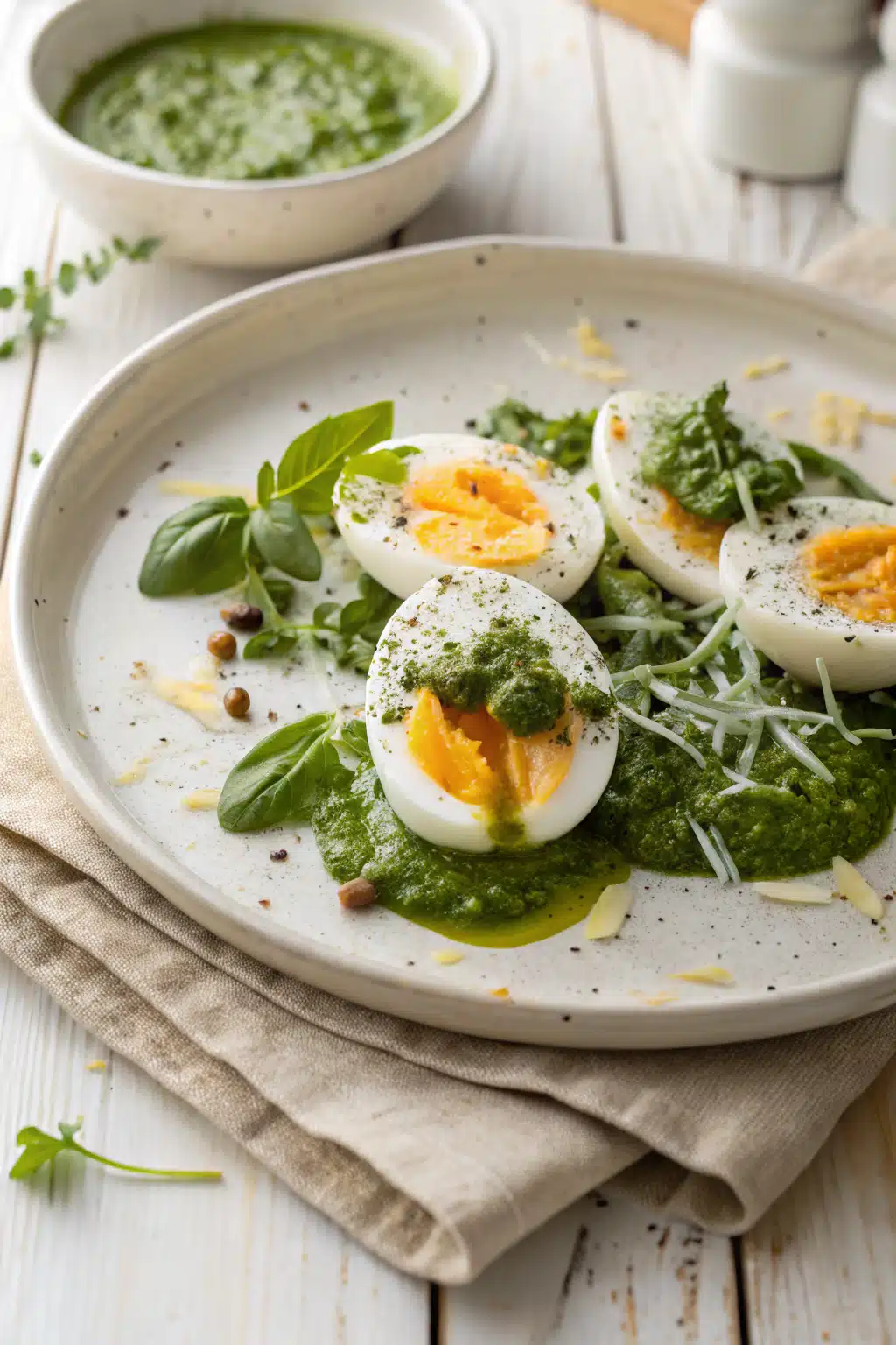 Pesto Eggs