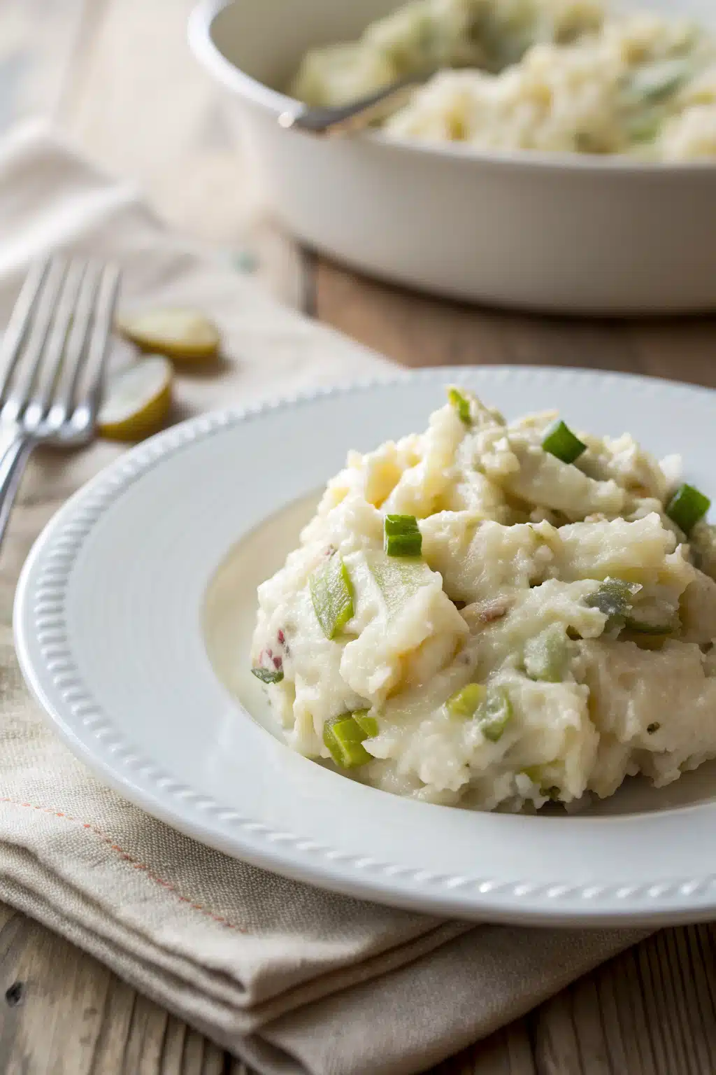 Southern Potato Salad ingredients organized and measured on kitchen counter
