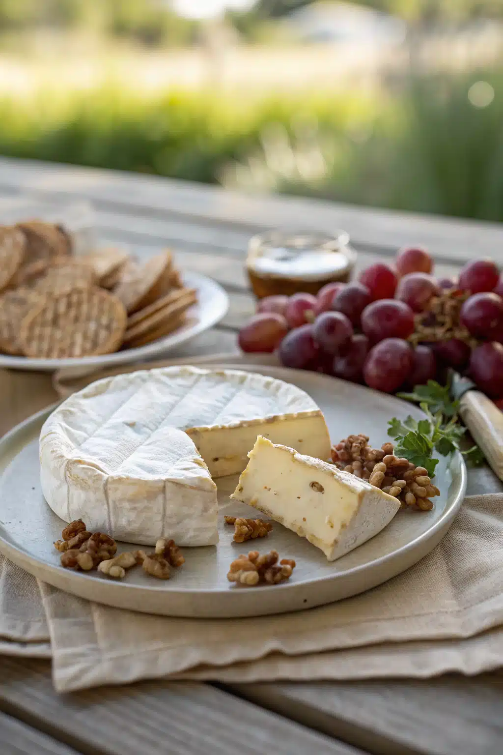Thanksgiving Charcuterie Board slice on plate showing perfect texture and swirl pattern