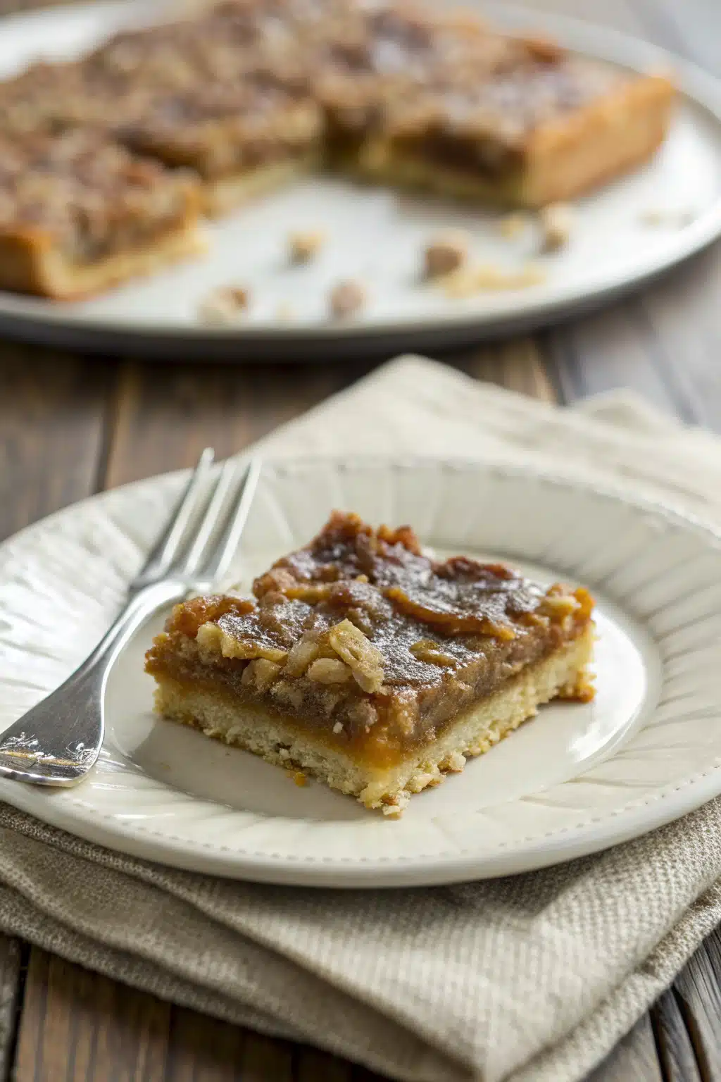 Toffee Bars ingredients organized and measured on kitchen counter