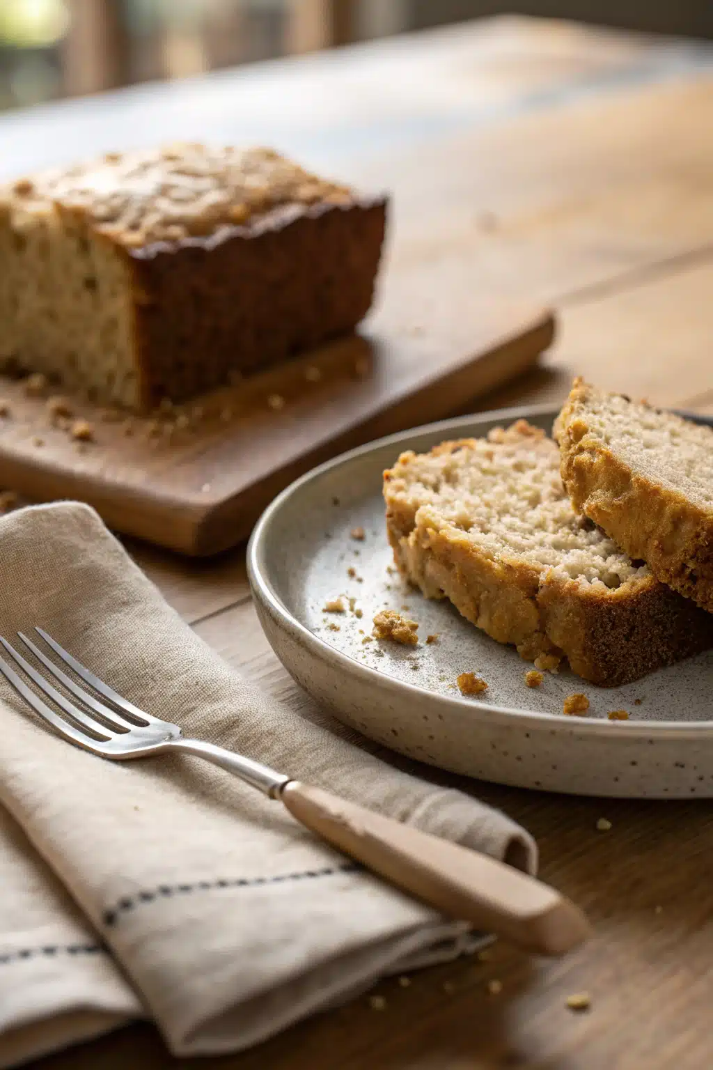 Beer Bread Recipe ingredients organized and measured on kitchen counter