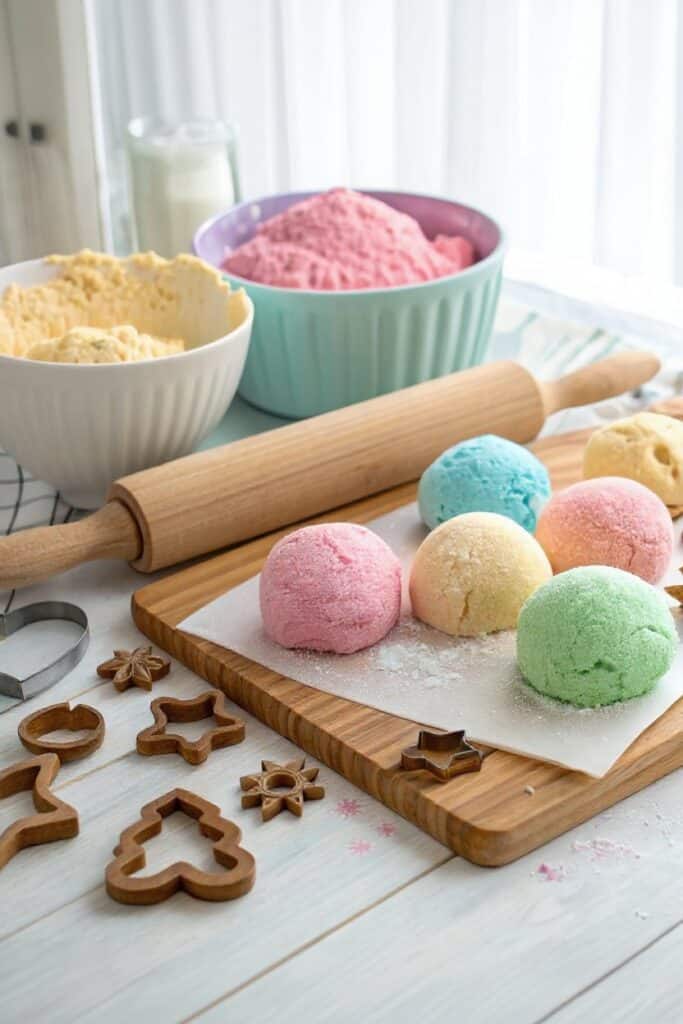 shaving cream play dough featured