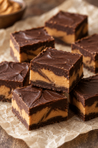 2 ingredient fudge squares
