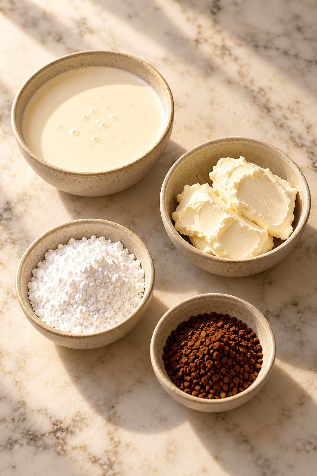 coffee mousse recipe ingredients measured