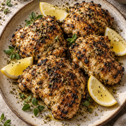 Greek chicken marinade chicken ready to cook