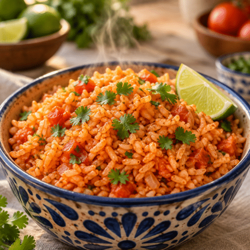 Instant Pot Mexican rice with lime and cilantro