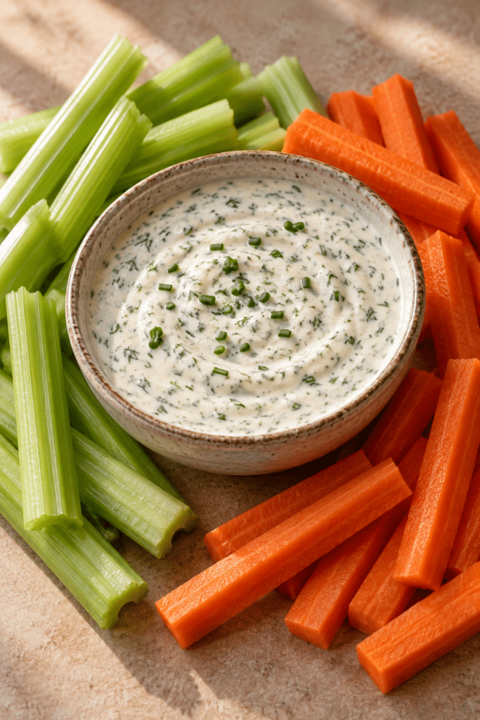 ranch dressing recipe in a bowl
