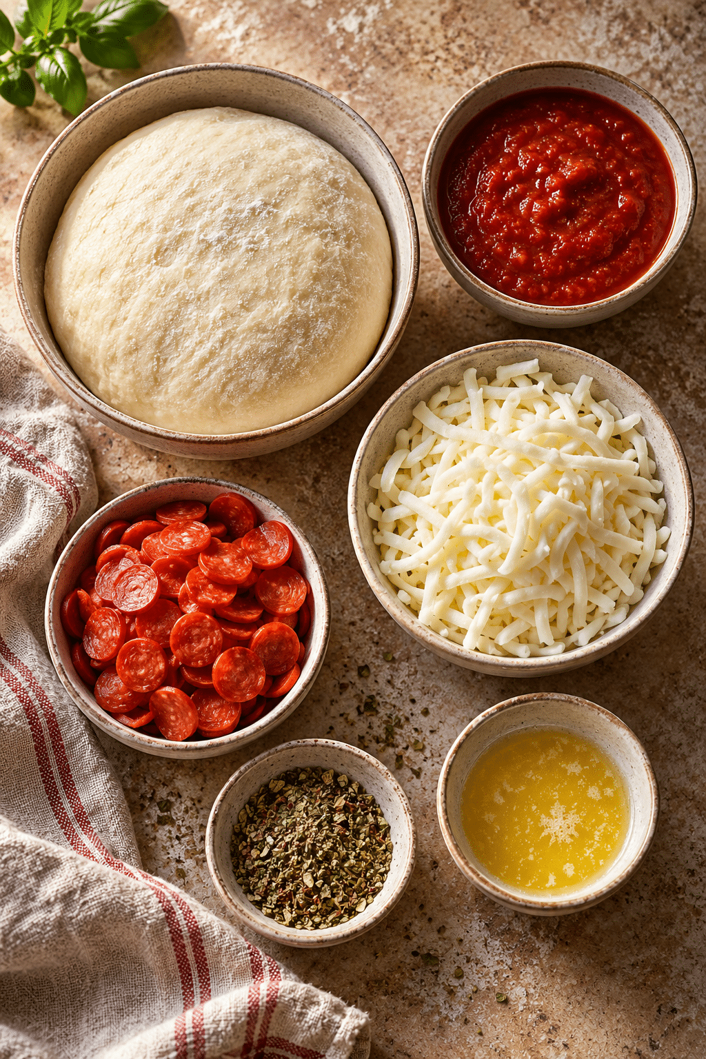 pizza pinwheels ingredients