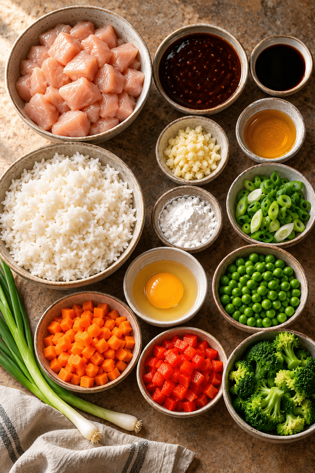 ingredients for easy teriyaki chicken