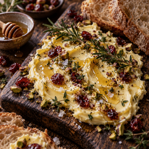 butter board finished dish