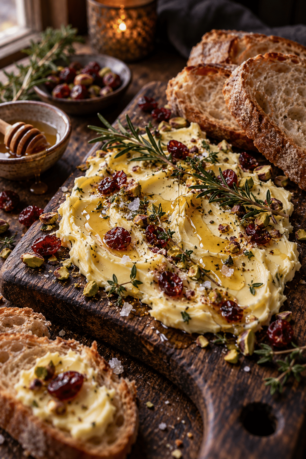 butter board finished dish