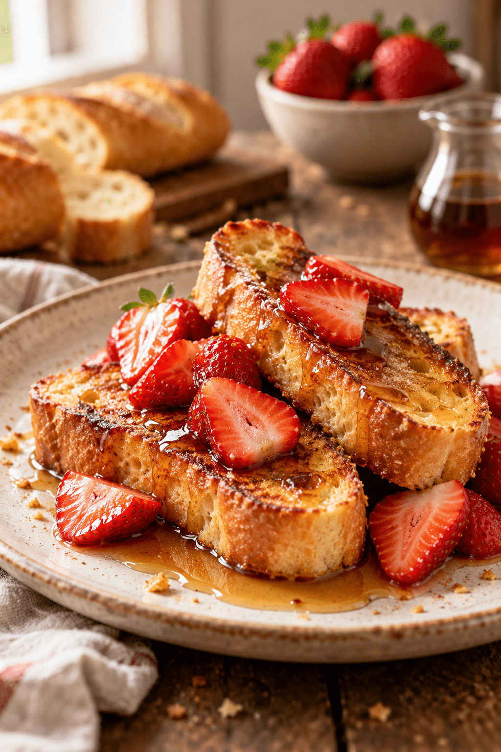 mini strawberry French toast ingredients