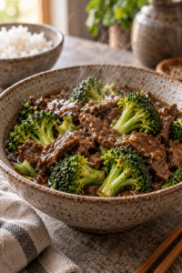 slow cooker beef broccoli featured image